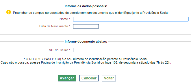 agendamento-inss-internet-dados-pessoais