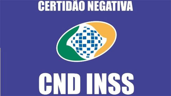 Certidão negativa INSS